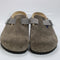 Mens BIRKENSTOCK Boston Clogs M Concrete Gray Contrast