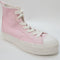 Womens Converse All Star Lift Hi Sunrise Pink Sunride Pink Vintage Uk Size 5.5