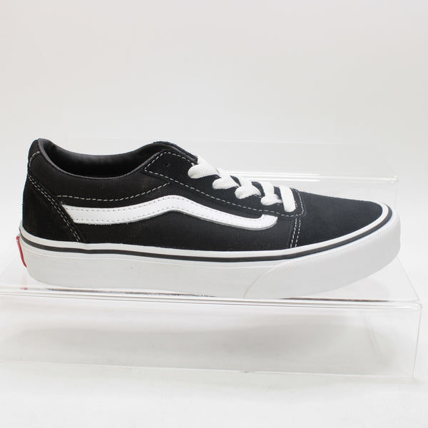 Kids Vans Old Skool Trainers Black - UK Size 2.5 youth