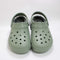 Mens Crocs Classic Lined Clogs Moss