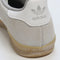 adidas Gazelle Indoor Trainers Grey Two White Gold Metallic Uk Size 5.5