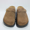 Womens BIRKENSTOCK Boston Chunky Clogs Dark Tea