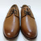 Mens Office Marty Plain Toe Derby Shoes Tan Leather Uk Size 7