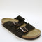 Womens Birkenstock Arizona Two Strap Sandals Suede Mocca Uk Size 5.5