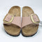 Womens BIRKENSTOCK Madrid Big Buckle Sandals Soft Pink