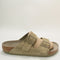 Mens Birkenstock Arizona Two Strap Faded Khaki Uk Size 9