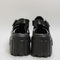 Womens Melissa Megan Platform Sandals Black