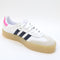 adidas Sambae Trainers White Night Indigo Pink Gum Uk Size 6
