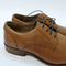 Mens Office Marty Plain Toe Derby Shoes Tan Leather Uk Size 7