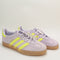 Womens Adidas Gazelle Indoor Silver Dawn Solar Yellow Gum Uk Size 7