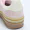 adidas Gazelle Bold W Trainers Clear Pink Cream White Gold Metallic - UK Size 4