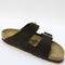 Womens Birkenstock Arizona Two Strap Sandals Suede Mocca Uk Size 5.5