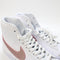 Odd Sizes - Nike Blazer Mid '77 Gs White Pink Glaze - UK Sizes Right 4/Left 5