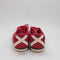 adidas Italia 70S Trainers Red Cream White Silver Metallic UK Size 4