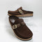 Womens BIRKENSTOCK Buckley Braided Clogs Carafe Suede
