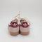 adidas Gazelle Trainers Clear Pink Noble Maroon Cream White Uk Size 3.5