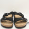 Womens Birkenstock Arizona Two Strap Suede Black Uk Size 5