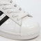 adidas Superstar Ii Trainers White Black Patent Uk Size 5
