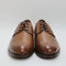 Mens Office Marty Plain Toe Derby Shoes Tan Leather