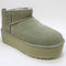 Womens UGG Classic Ultra Mini Platform Shaded Clover Uk Size 6