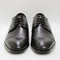 Mens Office Marlow Toe Cap Derby Black Leather