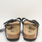Womens Birkenstock Arizona Two Strap Suede Black Uk Size 5