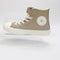 Kids Converse All Star Hi 1Vlace Trainers Vintage Cargo Egret