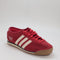 adidas Italia 70S Trainers Red Cream White Silver Metallic UK Size 4