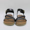 Womens Blowfish Malibu Mylo Sandals Black Dyecut