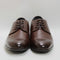 Mens Office Mansel 4 Eye Derby Shoes Brown