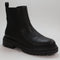 Odd Sizes - OFFICE Auburn Chunky Chelsea Ankle Boots Black - UK Sizes Left 7/Right 6