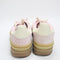 Womens adidas Gazelle Bold W Trainers Clear Pink Cream White Gold Metallic Uk Size 5.5