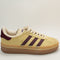 Womens adidas Gazelle Bold W Almost Yellow Maroon Wonder White Uk Size 7.5