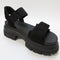 Odd Sizes - Womens UGG Ashton Ankle Sandals Black - UK Sizes Right 4.5/Left 4
