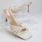 Womens Office Mitzy Knot Detail Mule White