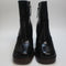 Odd sizes - Womens Office Arlo Heelo Platform Boots Black Leather UK Sizes Right 5/Left 4