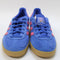 Womens Adidas Gazelle Indoor Trainers Blue Bliss Pink Gum Uk Size 3