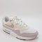 Nike Air Max 1 White Platinum Violet Phantom White Uk Size 5.5