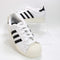 adidas Superstar II Trainers Crystal Cream Black