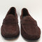 Womens G.H Bass & Co Weejun Penny Loafers Chocolate Suede Uk Size 8