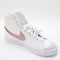 Odd Sizes - Nike Blazer Mid '77 Gs White Pink Glaze - UK Sizes Right 4/Left 5