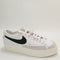 Nike Blazer Low Platform White Black Sail Team Orange Uk Size 4