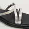 Womens Vagabond Shoemakers Izzy Strappy Sandals Silver Uk Size 5