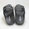 Womens Crocs Saturday Two Strap Sandals Black
