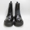 Svegan Gouache Vegan Combat Boots Black - UK Size 4
