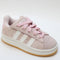 Kids adidas Campus Infant Trainers Clear Pink White Gum Uk Size 9 Infant