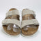 Mens BIRKENSTOCK Arizona Two Strap Sandals Oyster Suede