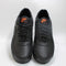 Nike Air Max 90 Trainers Black Black Safety Orange