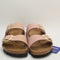 Womens Birkenstock Arizona Two Strap Soft Pink Nubuck Uk Size 5.5