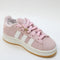Kids adidas Campus Infant Trainers Clear Pink White Gum Uk Size 9 Infant